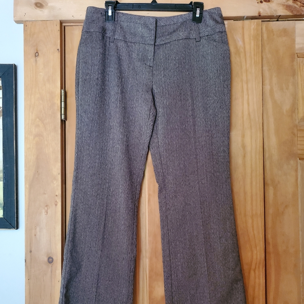 Womens brown dress pants